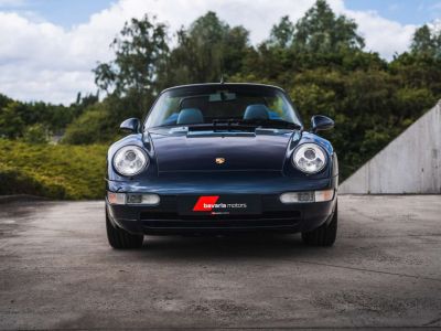 Porsche 993 Carrera Cabrio Ocean Blue German Vehicle  - 5