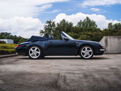 Porsche 993 Carrera Cabrio Ocean Blue German Vehicle  - 7