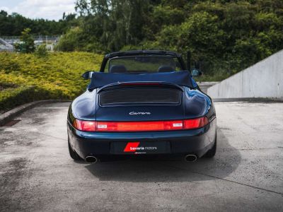 Porsche 993 Carrera Cabrio Ocean Blue German Vehicle  - 10