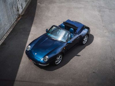 Porsche 993 Carrera Cabrio Ocean Blue German Vehicle  - 13