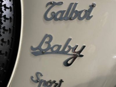 Talbot T120 Baby Sport  - 18