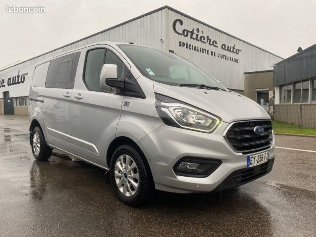 Ford Transit Custom Fg Ht L H Double Cabine Cv Occasion