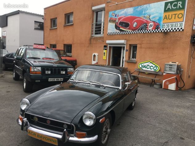 MG MGB B 1.8L Convertible Capote Et Hard Top Occasion Essence - Bayonne ...