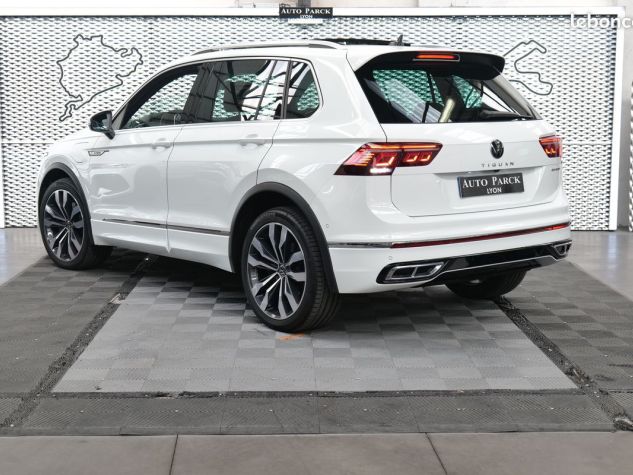 Volkswagen Tiguan NEW eHYBRID 245CH R-LINE EXCLUSIVE DSG 1°MAIN FRANCAIS TVA RECUPERABLE pack ja20 attelage xenon gps virtual cockpit key less go TOIT PANORAMQUE CAMERA Occasion - Photo 4