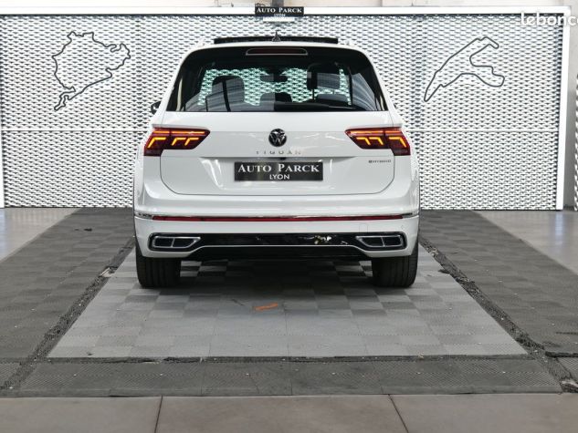 Volkswagen Tiguan NEW eHYBRID 245CH R-LINE EXCLUSIVE DSG 1°MAIN FRANCAIS TVA RECUPERABLE pack ja20 attelage xenon gps virtual cockpit key less go TOIT PANORAMQUE CAMERA Occasion - Photo 5