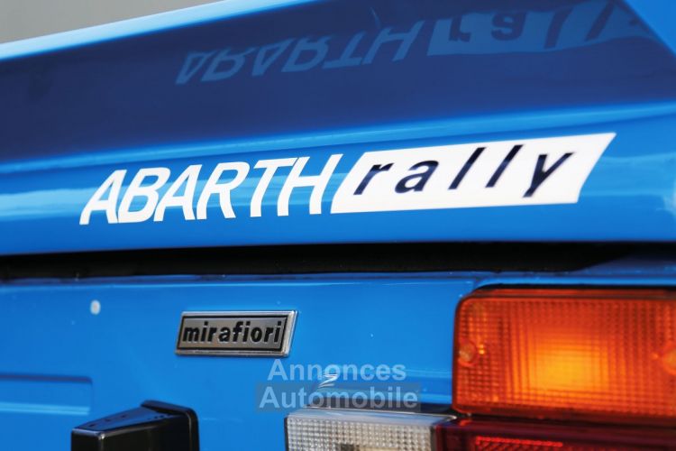 Abarth 131 Rally Tribute 2.0L twin cam 4 cylinder engine producing 115 bhp (approx.) - <small></small> 72.000 € <small>TTC</small> - #28