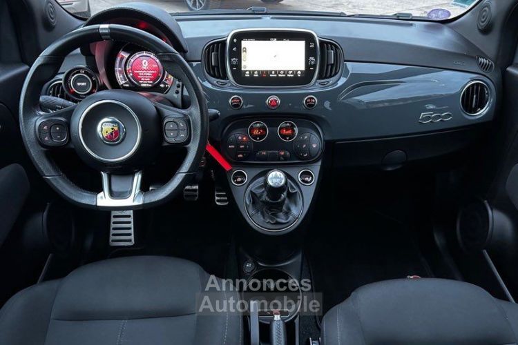 Abarth 500 1.4 Turbo T-Jet 145ch 595 MY19 1ere Main Toit Ouvrant Gris Pista - - <small></small> 13.710 € <small>TTC</small> - #4