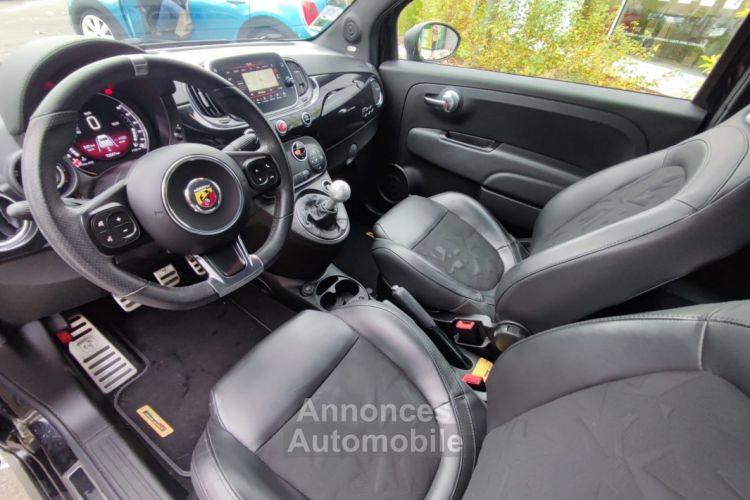 Abarth 500 1.4 Turbo T-Jet 165ch 595 Scorpioneoro (CarPlay, Régulateur, Radars) - <small></small> 18.490 € <small>TTC</small> - #10