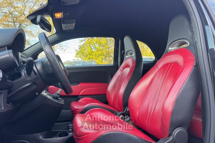 Abarth 500 160 ch 595 Turismo Cuir Xenon Echappement Bombardone 17 pouces - <small></small> 11.990 € <small>TTC</small> - #4