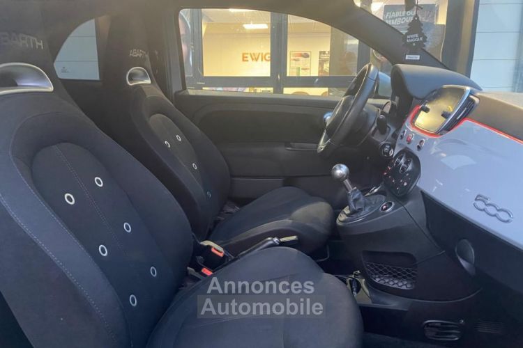 Abarth 500 595 1.4 T 145 + TOIT OUVRANT PANORAMIQUE APPLE CARPLAY - <small></small> 14.250 € <small>TTC</small> - #12