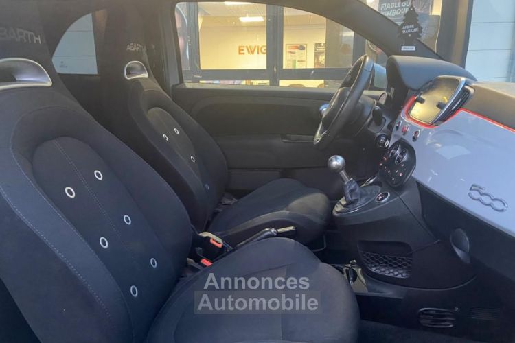 Abarth 500 595 1.4 T 145 + TOIT OUVRANT PANORAMIQUE APPLE CARPLAY - <small></small> 14.250 € <small>TTC</small> - #14