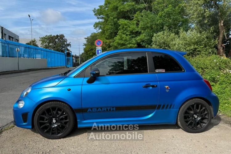 Abarth 500 F595 1.4 T-JET 165CH Bleu Rallye Toit Ouvrant Garantie 6 mois - <small></small> 18.490 € <small>TTC</small> - #2