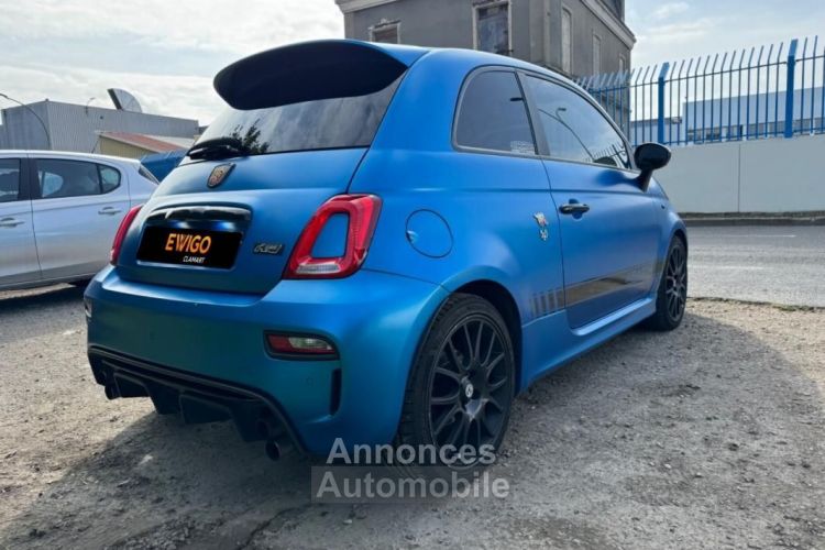 Abarth 500 F595 1.4 T-JET 165CH Bleu Rallye Toit Ouvrant Garantie 6 mois - <small></small> 18.490 € <small>TTC</small> - #4