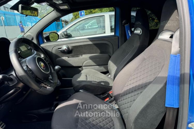 Abarth 500 F595 1.4 T-JET 165CH Bleu Rallye Toit Ouvrant Garantie 6 mois - <small></small> 18.490 € <small>TTC</small> - #11