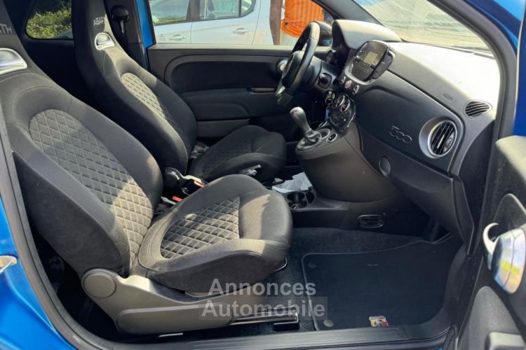 Abarth 500 F595 1.4 T-JET 165CH Bleu Rallye Toit Ouvrant Garantie 6 mois - <small></small> 18.490 € <small>TTC</small> - #13