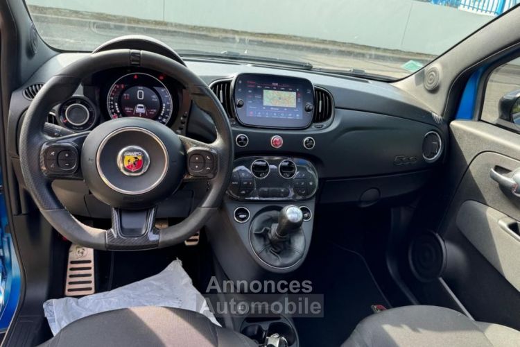 Abarth 500 F595 1.4 T-JET 165CH Bleu Rallye Toit Ouvrant Garantie 6 mois - <small></small> 18.490 € <small>TTC</small> - #16