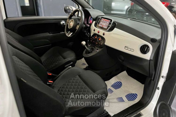 Abarth 500 Fiat 1.3 CABRIO-595-CLIMTRONIC-CAR PLAY-150CV-RADAR-EU6 - <small></small> 16.990 € <small>TTC</small> - #7