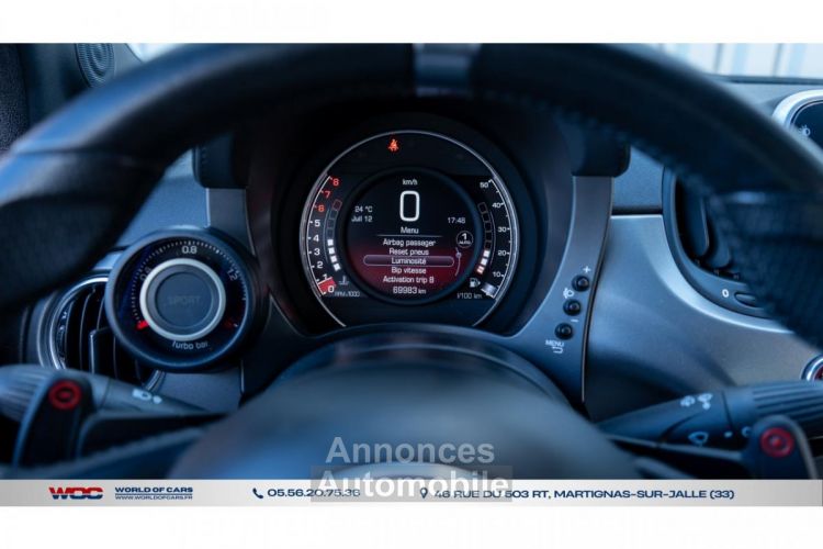 Abarth 595 Turismo 165ch / suivi complet à jour - <small></small> 15.490 € <small>TTC</small> - #19