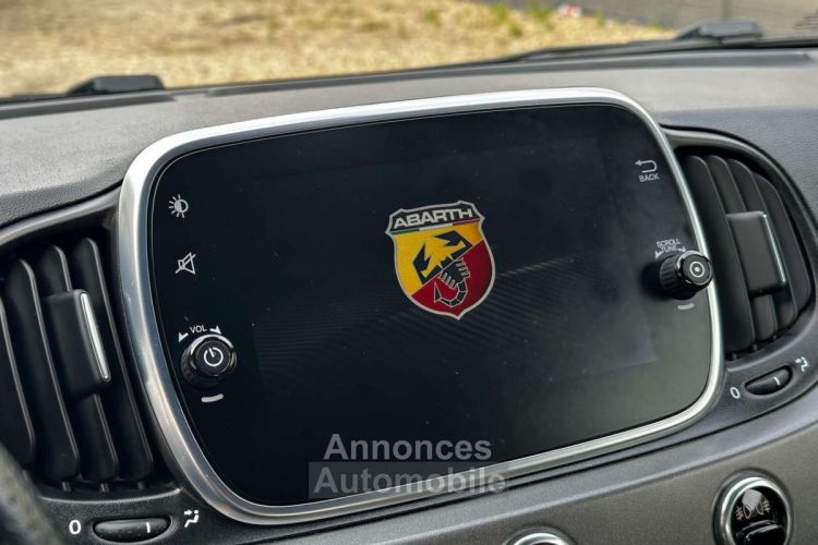 Abarth 595 Turismo 595C 1.4 T-Jet CABRIOLET-CUIR-LED-GPS- - <small></small> 20.490 € <small>TTC</small> - #14