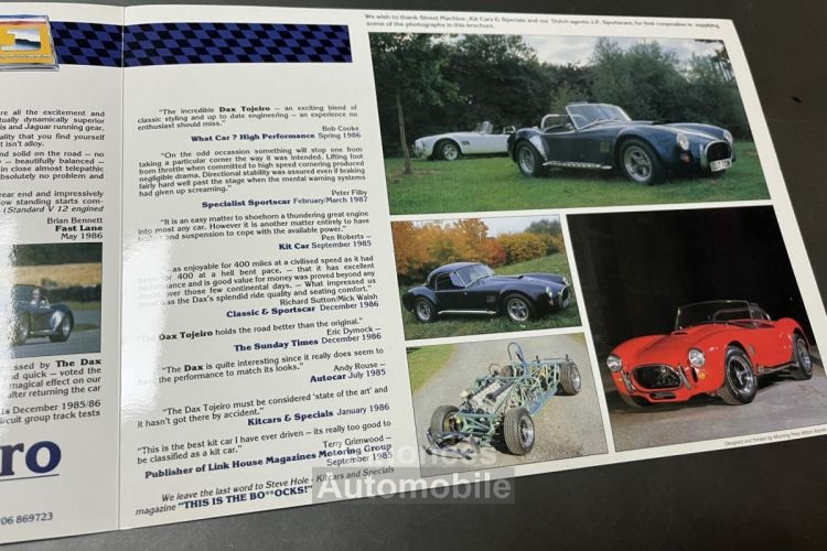 AC Cobra 427 DAX - <small></small> 85.000 € <small>TTC</small> - #65