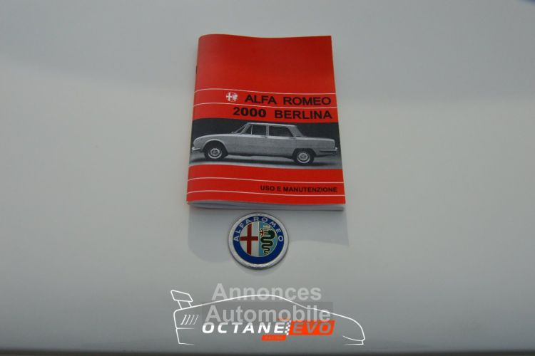 Alfa Romeo 2000 Berlina - <small></small> 20.499 € <small>TTC</small> - #41