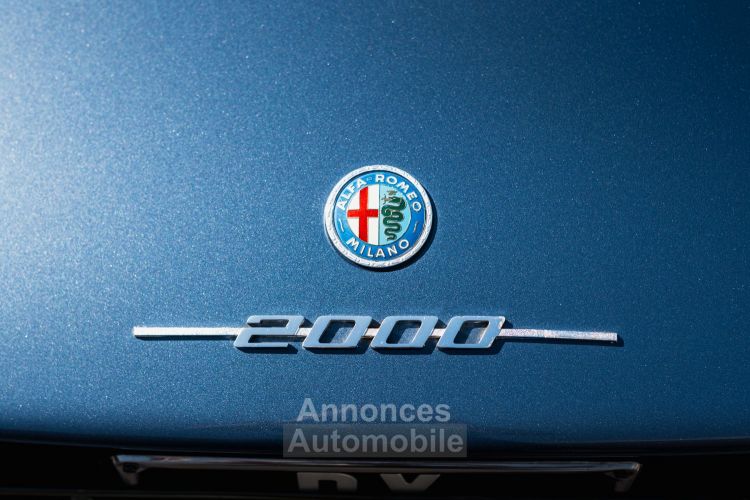 Alfa Romeo 2000 VELOCE BY BERTONE - MONACO - <small></small> 79.900 € <small>TTC</small> - #38