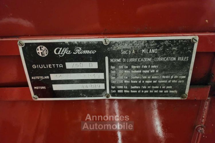 Alfa Romeo Giulietta Spider - <small></small> 66.000 € <small>TTC</small> - #72