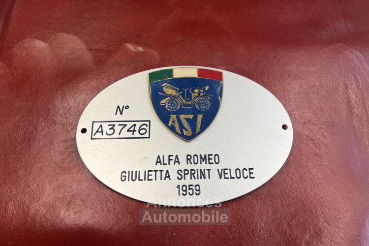 Alfa Romeo Giulietta Sprint Veloce - Prix sur Demande - #11