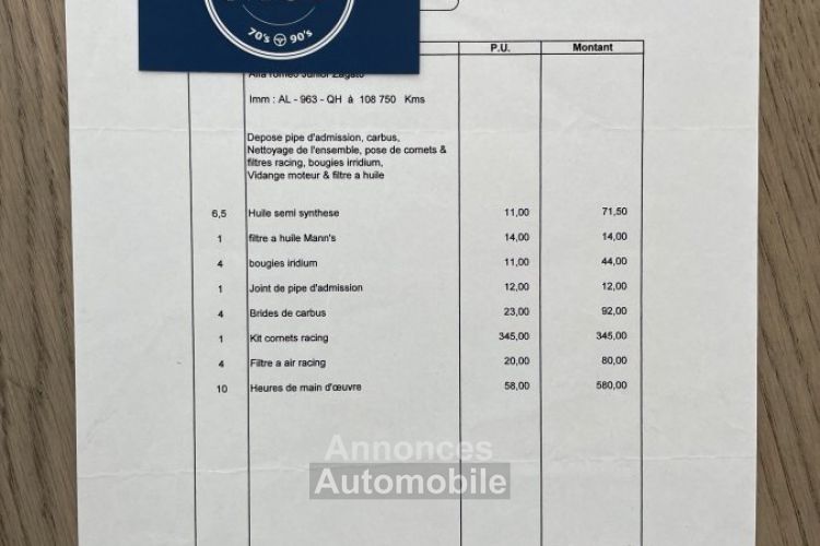 Alfa Romeo GT Junior Zagato - <small></small> 52.000 € <small>TTC</small> - #92