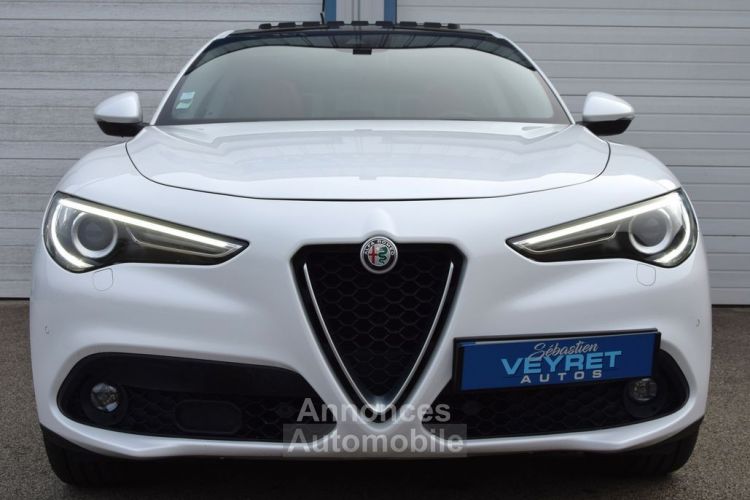 Alfa Romeo Stelvio 2.2 180 At8 LUSSO TOIT OUVRANT CUIR ROUGE - <small></small> 21.990 € <small>TTC</small> - #2