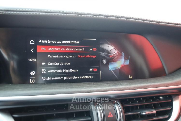 Alfa Romeo Stelvio 2.2 D 190 BVA TI CUIR SIEGES ELECTRIQUES/CHAUFFANTS - <small></small> 29.970 € <small></small> - #14