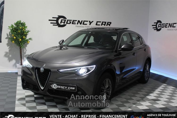 Alfa Romeo Stelvio 2.2 D - 210 - BVA  Lusso Q4 - Toit ouvrant panoramique - Palettes - Hayon électrique - <small></small> 26.990 € <small>TTC</small> - #1