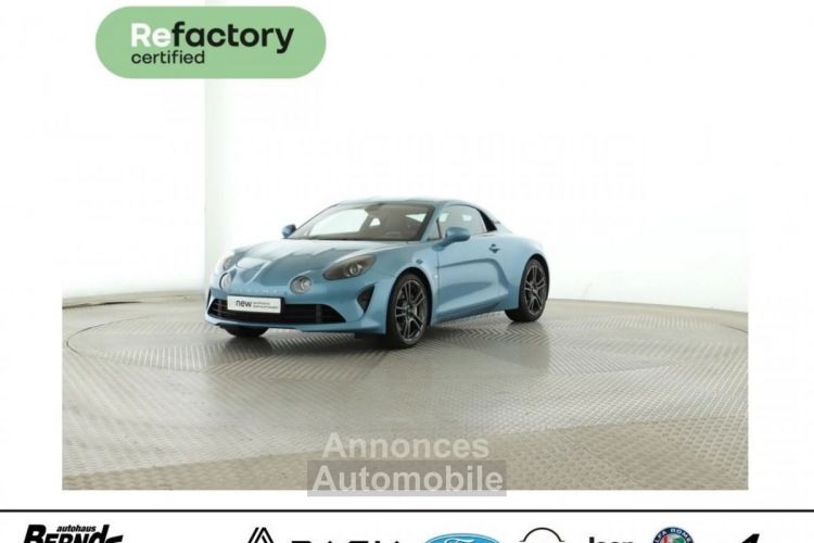 Alpine A110 2023 110 GT Bleu-Azur Leder Braun Bremssätel Gelb - <small></small> 69.880 € <small>TTC</small> - #1