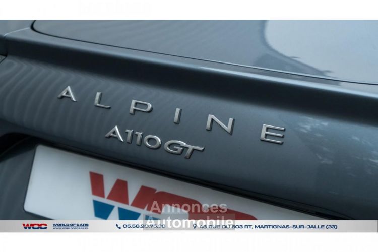 Alpine A110 GT 1.8 300ch / GARANTIE - <small></small> 67.990 € <small>TTC</small> - #63