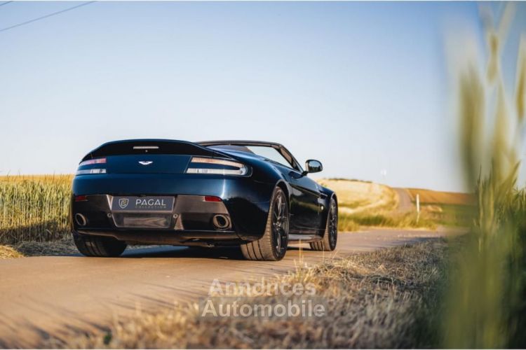 Aston Martin V12 Vantage S ROADSTER | LLD 1490e-Mois ULTRAMARINE CAMERA PIANO BLACK PPF - <small></small> 159.900 € <small>TTC</small> - #5