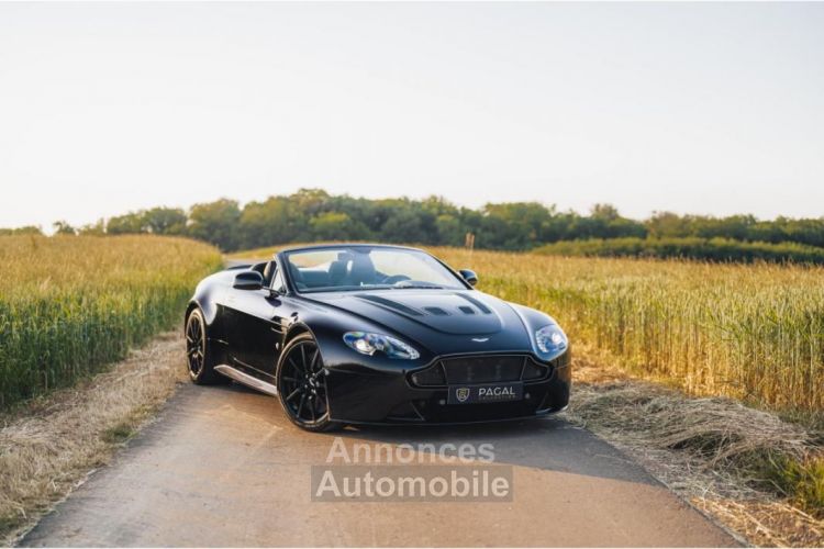 Aston Martin V12 Vantage S ROADSTER | LLD 1490e-Mois ULTRAMARINE CAMERA PIANO BLACK PPF - <small></small> 159.900 € <small>TTC</small> - #7