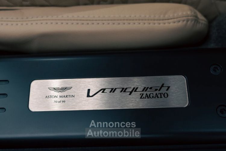 Aston Martin Vanquish ZAGATO COUPE 5.9L V12 604 *70/99 - <small></small> 1.199.900 € <small>TTC</small> - #10