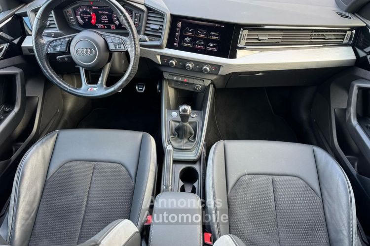 Audi A1 116CH S LINE Garantie 6 ans City Carver Keyless LED Carplay Sièges chauffants 17P 385-mois - <small></small> 23.987 € <small>TTC</small> - #4