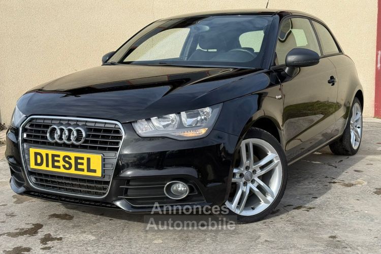 Audi A1 1.6 TDI 105CH S line (5 CV) 2011 - Start/Stop + 154 000KM + GARANTIE - <small></small> 9.990 € <small>TTC</small> - #1