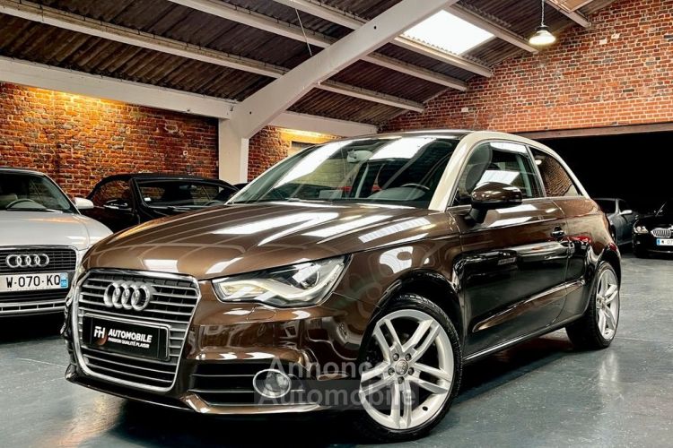 Audi A1 Ambition S Tronic 1.4L TFSI 122 ch GPS Bluetooth & Régulateur Carnet et historique État remarquable - <small></small> 11.980 € <small>TTC</small> - #1