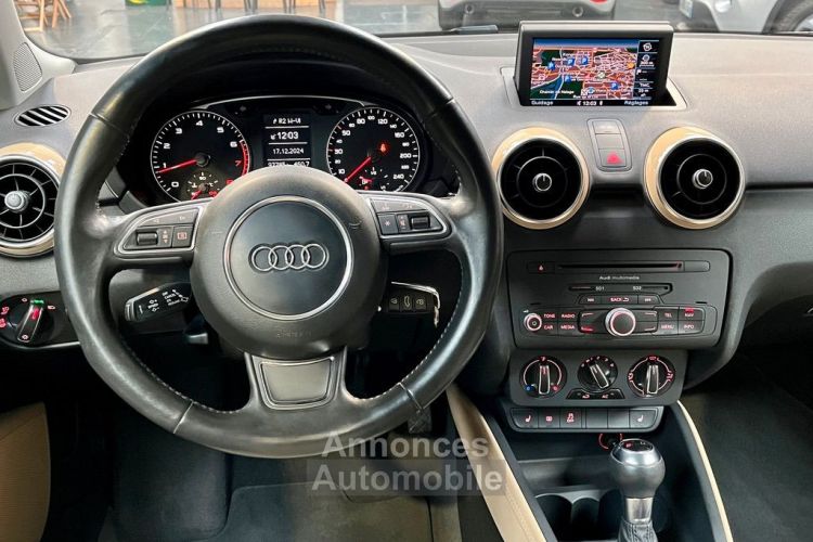 Audi A1 Ambition S Tronic 1.4L TFSI 122 ch GPS Bluetooth & Régulateur Carnet et historique État remarquable - <small></small> 11.980 € <small>TTC</small> - #9