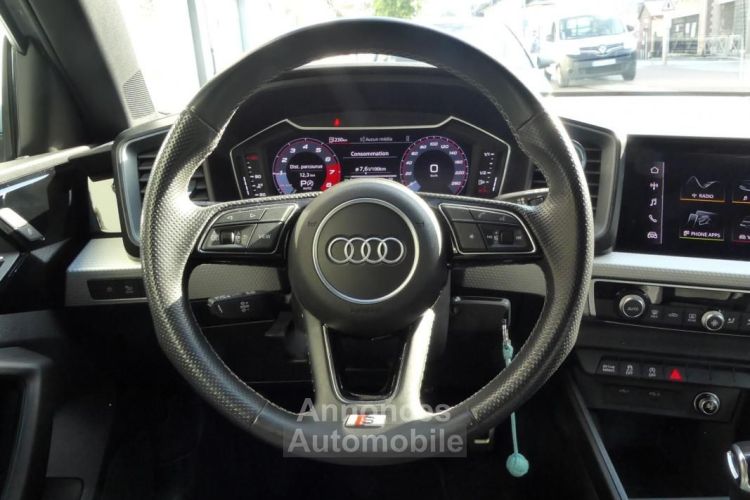 Audi A1 Sportback 1.0 30 TFSI 110 S-LINE S-TRONIC BVA CARPLAY - <small></small> 21.980 € <small>TTC</small> - #16