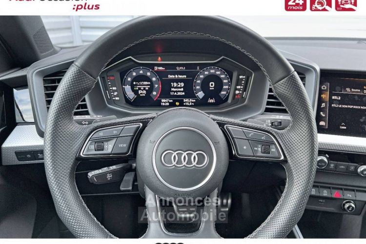 Audi A1 Sportback 30 TFSI 110 ch S tronic 7 S Line - <small></small> 29.900 € <small>TTC</small> - #12