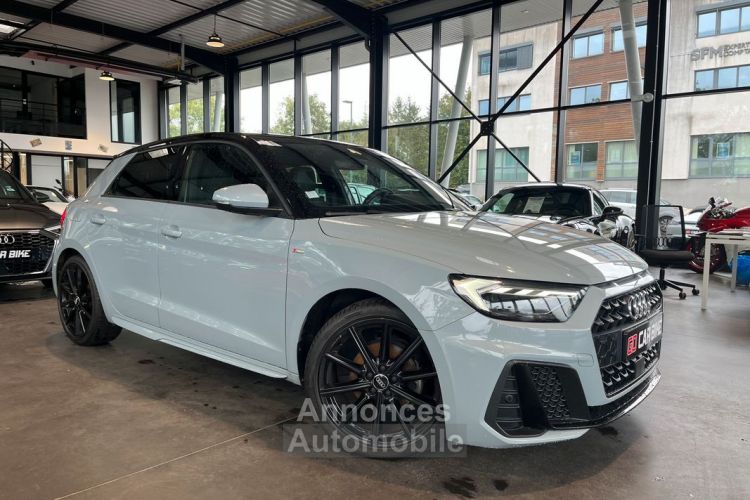 Audi A1 Sportback 30 TFSI 116 ch S line Garantie 6 ans Pack black Sièges chauffants Apple carplay 379-mois - <small></small> 24.989 € <small>TTC</small> - #3