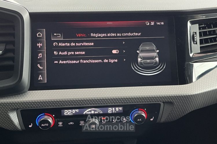 Audi A1 Sportback 40 TFSI 2,0 200 FULL S-LINE S-TRONIC 6 GPS FULL LED LIMITEUR DRIVE SELECT DIGITAL COCKP - <small></small> 28.990 € <small>TTC</small> - #9