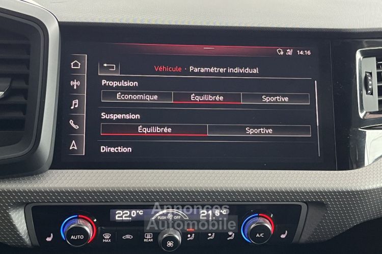 Audi A1 Sportback 40 TFSI 2,0 200 FULL S-LINE S-TRONIC 6 GPS FULL LED LIMITEUR DRIVE SELECT DIGITAL COCKP - <small></small> 28.990 € <small>TTC</small> - #11