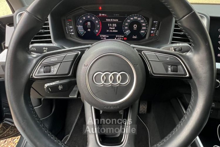 Audi A1 Sportback II 30 TFSI 116 DESIGN *1ERE MAIN, CAMERA, LED* - <small></small> 19.490 € <small>TTC</small> - #28