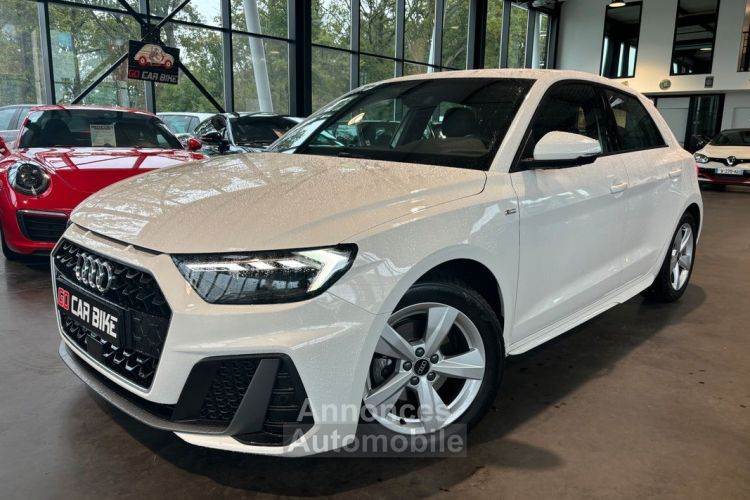 Audi A1 Sportback S line TFSI 110 ch S-tronic Garantie 6ans Pack black Led Méplat 379-mois - <small></small> 24.850 € <small>TTC</small> - #1