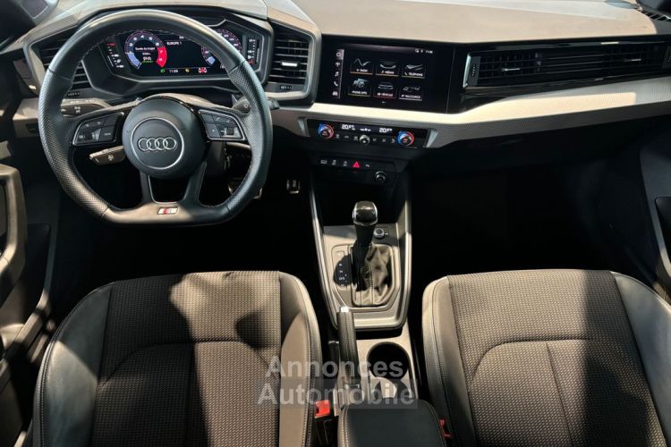 Audi A1 Sportback S line TFSI 110 ch S-tronic Garantie 6ans Pack black Led Méplat 379-mois - <small></small> 24.850 € <small>TTC</small> - #4