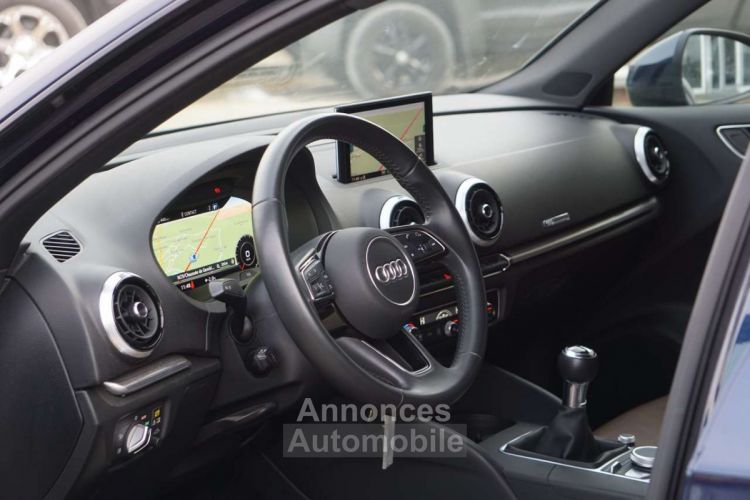 Audi A3 1.5 TFSI S-LINE COCKPIT NAVI XENON 1ER MAIN CARNET - <small></small> 20.990 € <small>TTC</small> - #8